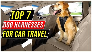 ✅7 Best Dog Harnesses For Car TravelTop 7 Picks For Any Dog [upl. by Eidassac165]