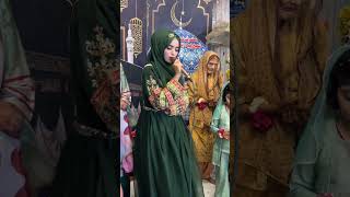 Ya rasool Allah salam qabul karli jiye Laiba Fatima with Ahmad ytshorts laibafatima shorts [upl. by Anaihs673]