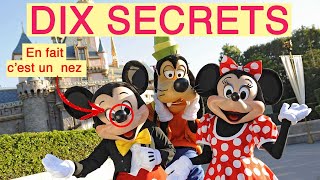 10 SECRETS SUR DISNEYLAND PARIS vidéo très sérieuse  🎢 Face Cachée des Parcs [upl. by Lesde]