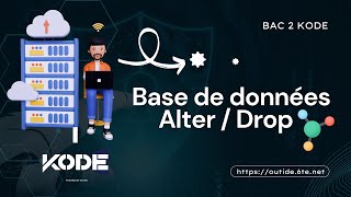 LDD 📚 Alter et Drop  Guide Rapide  STI BAC TN 🔥 [upl. by Bren]