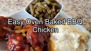 Easy Oven Baked BBQ Chicken [upl. by Halbeib660]