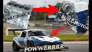 Building A 1000WHP CAPABLE K24 MOTOR For My Track Miata Building the Ultimate Hillclimb Miata Ep9 [upl. by Armond]