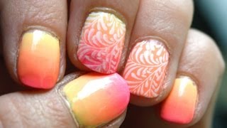 Dégradé de vernis 3  Tuto Nail art [upl. by Nylehtak]