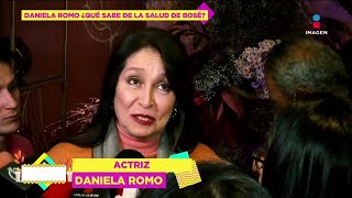 Daniela Romo habla del estado de salud de Miguel Bosé  De Primera Mano [upl. by Niwle]