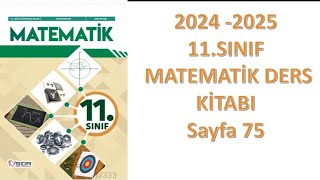 11sınıf Matematik ders kitabı sayfa 75 Alıştırmalar 14Ters Trigonometrik fonksiyonlarGrafikler [upl. by Niala]