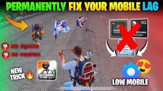 New🔥 Trick to Fix Permanent Lag In Bgmi  Reduse Lag Only 3 Min🤯  Bgmi 100 Lag Fix Tips amp Tricks [upl. by Pedaias753]