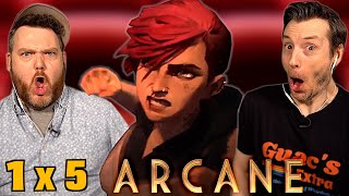 Vis Making Em Catch These Hands  Arcane Season 1 Eps 5 Reaction [upl. by Nniuqal988]