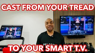 PELOTON TREAD and BIKE  How to Screencast to your smart TV with Miracast  Plus troubleshooting [upl. by Celie]