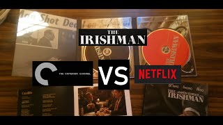 UNBOXING The Irishman Criterion Collection Menú amp Comparación con Netflix  MI PROBLEMA [upl. by Komarek]