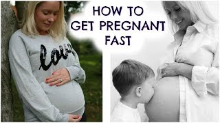 HOW TO GET PREGNANT  TIPS amp HACKS TO CONCEIVE  EMILY NORRIS [upl. by Flanders]