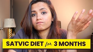 My 3 Month Satvic Diet Experience SatvicMovement  Skin Update [upl. by Eiralam]