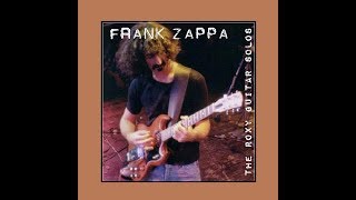 Frank Zappa The Roxy Guitar Solos [upl. by Eniamrahc]