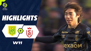 FC NANTES  STADE DE REIMS 0  1  Highlights  FCN  SdR  20232024 [upl. by Enneirb977]