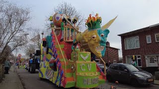 Carnavalsoptocht in Ossendrecht Ostrecht 2024 [upl. by Decker]