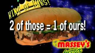 Masseys Pizza King of Subs commercial [upl. by Lienaj]