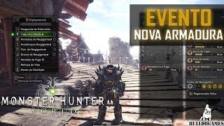 NOVA PARTE DE ARMADURA  Evento de primavera  Monster Hunter World [upl. by Ecitnirp]