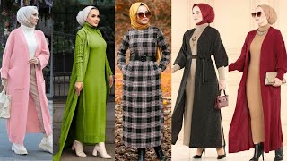 ملابس محجبات موضة خريف 20232024🌟modest clothing🌟 Mohammed hijab 🌟 Hijabi girl 🌟 modest fashio [upl. by Adolfo]