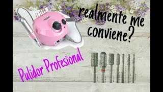 Pulidora profesional rosita 💐 realmente conviene Reseña y tipos de puntas [upl. by Felton281]