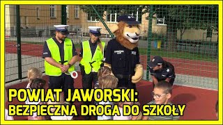 Powiat jaworski Bezpieczna droga do szkoły [upl. by Spark999]