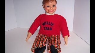 Willie Talk Ventriloquist Doll from the 1970s Show amp Tell [upl. by Oremor]