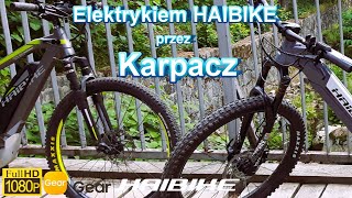 Elektrykiem HAIBIKE przez Karpacz cz1  HAIBIKE electric bicycle ride around Karpacz [upl. by Orian951]