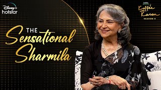 The Sensational Sharmila  Hotstar Specials Koffee With Karan  S8 Ep 10  DisneyPlus Hotstar [upl. by Alburg]