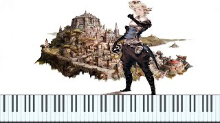 Loves Vagrant  Bravely Default  Piano Duo [upl. by Onifur]