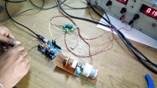 DIY servo motor using Arduino and L293D [upl. by Ruamaj]