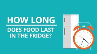 Food Storage Guidelines How Long Does Food Last in the Fridge [upl. by Nnaharas]