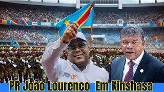 A CHEGADA MUSCULOSO DO PR JOÃƒO LOURENÃ‡O NA TOMADA DE POSSE DO PR TSHISSEKEDI DA RDC [upl. by Porush]