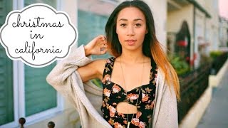 Christmas In California  Winter Lookbook  MyLifeAsEva [upl. by Ivey]