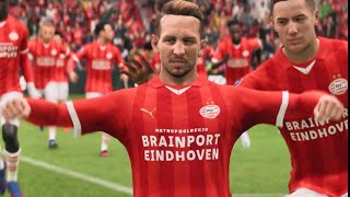 PSV 𝙫𝙨 Ajax • Philips Stadion — FC 24 Career Mode PS5 [upl. by Dillie816]