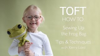 How to Sew Up the Frog Bag [upl. by Sidras]