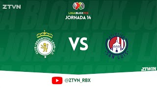 Leon VS San Luis  Jornada 13  Liga Blox MX [upl. by Kcor]