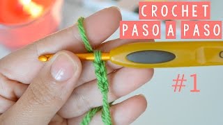 CROCHET PASO A PASO  CADENETAS Y NUDOS DESLIZADOS  Daniis Ways EXPRESS ♡ [upl. by Haley]