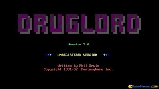 Druglord gameplay PC Game 1991 [upl. by Onitrof281]