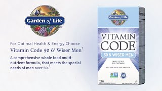 Vitamin Code 50 amp Wiser Men [upl. by Georg]