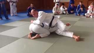 ASHI GARAMI Arm lock with your legs By Sensei Shayne Jacks [upl. by Hungarian359]