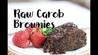 Raw Carob Brownies [upl. by Xel690]