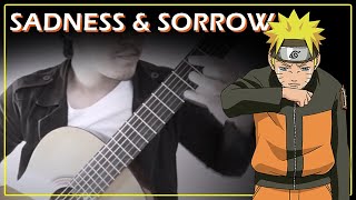 Naruto Sadness and Sorrow  Classical Fingerstyle Guitar Cover wTAB [upl. by Kristi]