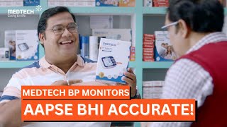 Aapse Bhi Accurate  Clinically Validated Medtech BP Monitors for Accurate Readings [upl. by Moberg]