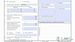 Learn How to Fill the Form k 1 Schedule K1 [upl. by Sidnal]