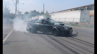 SICKEST RWD DRIFT SUBARU EVER  Car Check  RowdysGarage [upl. by Schonfield77]