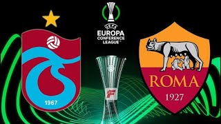 TRABZONSPOR ROMA  FINALMENTE SI COMINCIA A FARE SUL SERIO [upl. by Anipsed]