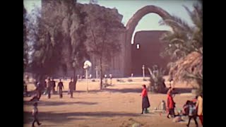 Ṭāq Kisrā  Ctesiphon  IRAQ 1979  تیسفون archive footage [upl. by Wain]