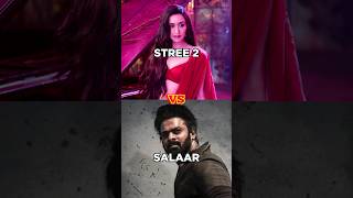 Stree 2 🆚 Salaar Movie Box Office Comparison🔥😈🥶 shorts stree2 bollywood trending [upl. by Genet]