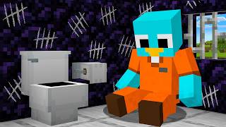 I Survived 100 Days in Minecraft PRISON [upl. by Rolland458]