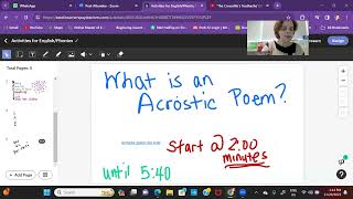 Introduction to ACROSTIC Poems and Poetry [upl. by Darrey879]