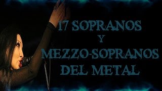 17 MEJORES SOPRANOS Y MEZZOSOPRANOS DEL METAL [upl. by Chemosh]