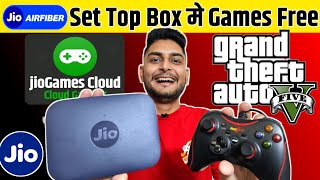 Jio AirFiber Set Top Box  Play Pc Games  Game Play  How To Download Games Jio Set Top Box [upl. by Dublin]